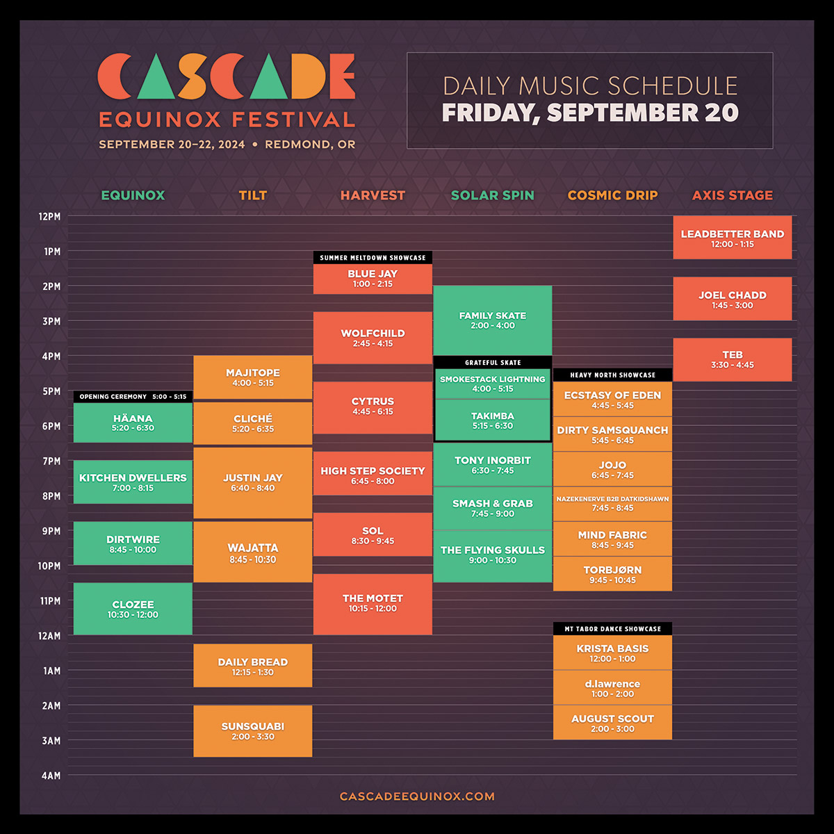 Cascade Equinox Festival