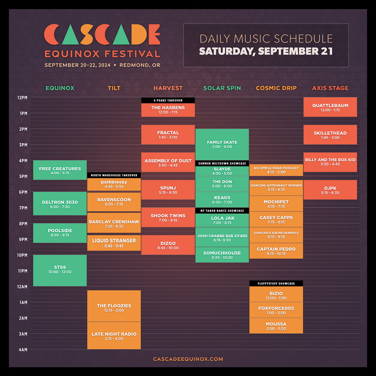 Cascade Equinox Festival